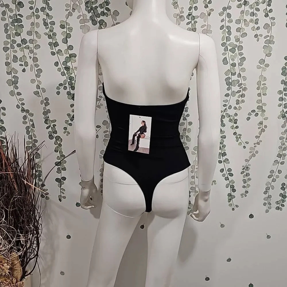 Naked Wardrobe The Nw Tube Bodysuit Sz S - Picture 6 of 7